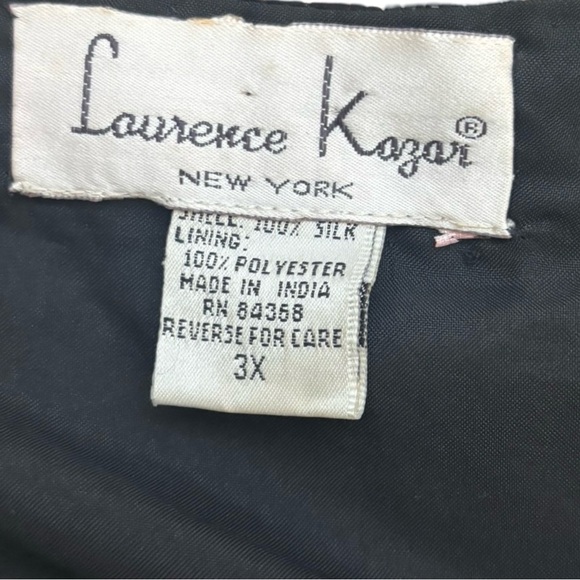 Vintage Silk hand beaded blouse - stunning -XXL - Picture 4 of 7